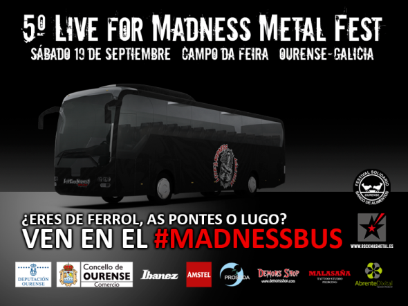 VIAJE ORGANIZADO - Live For Madness Metal Fest 2015